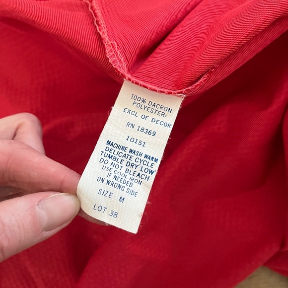 Van Raalte Vintage 60s Robe Cover Gown Silky Dacron Polyester Sz M *M11 - Picture 9 of 9